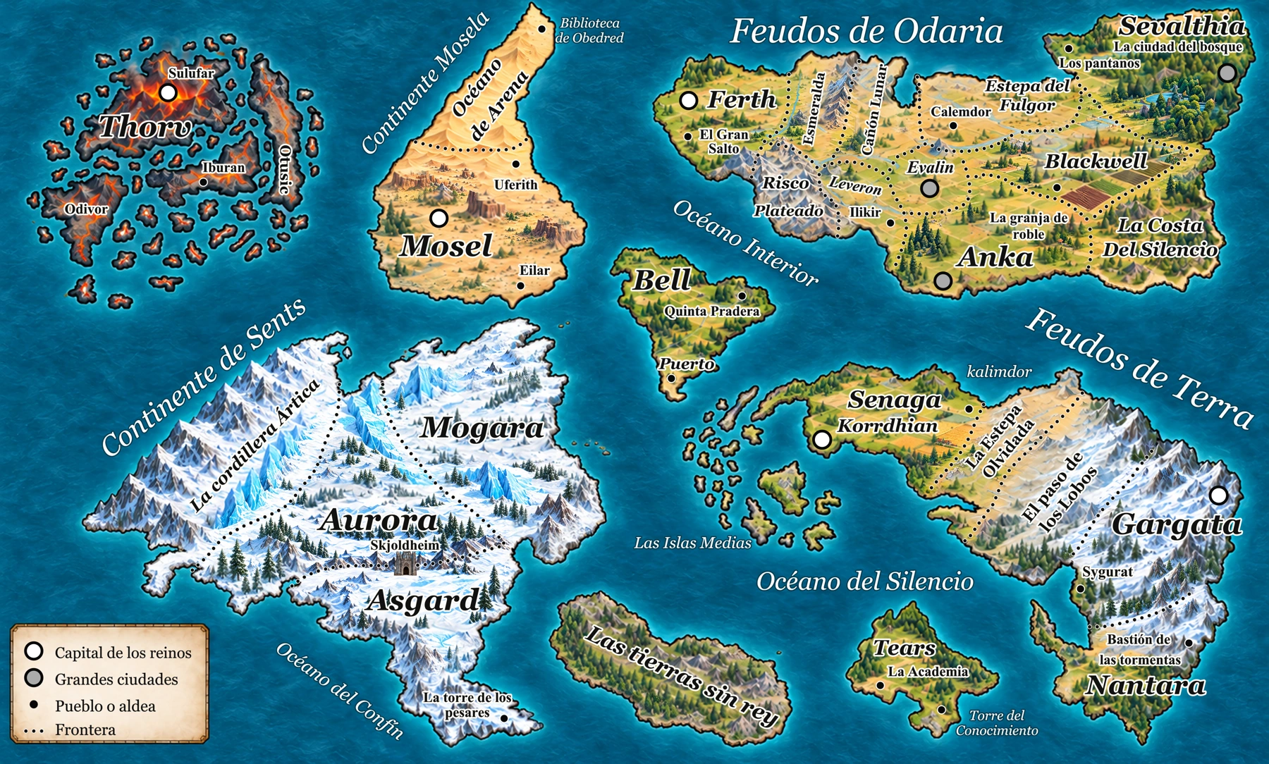 Mapa de Gaia